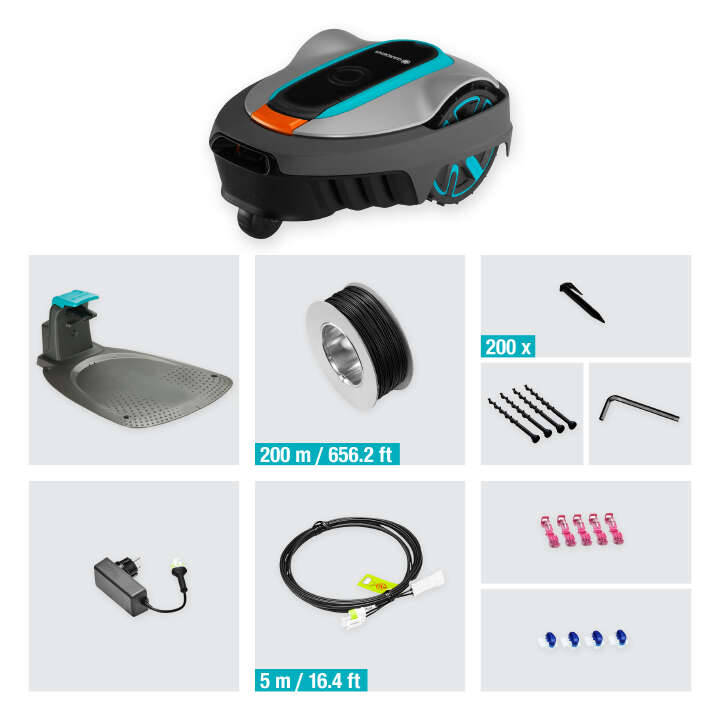GARDENA Mähroboter SILENO city 600m² + Garag raiffeisenmarkt.de